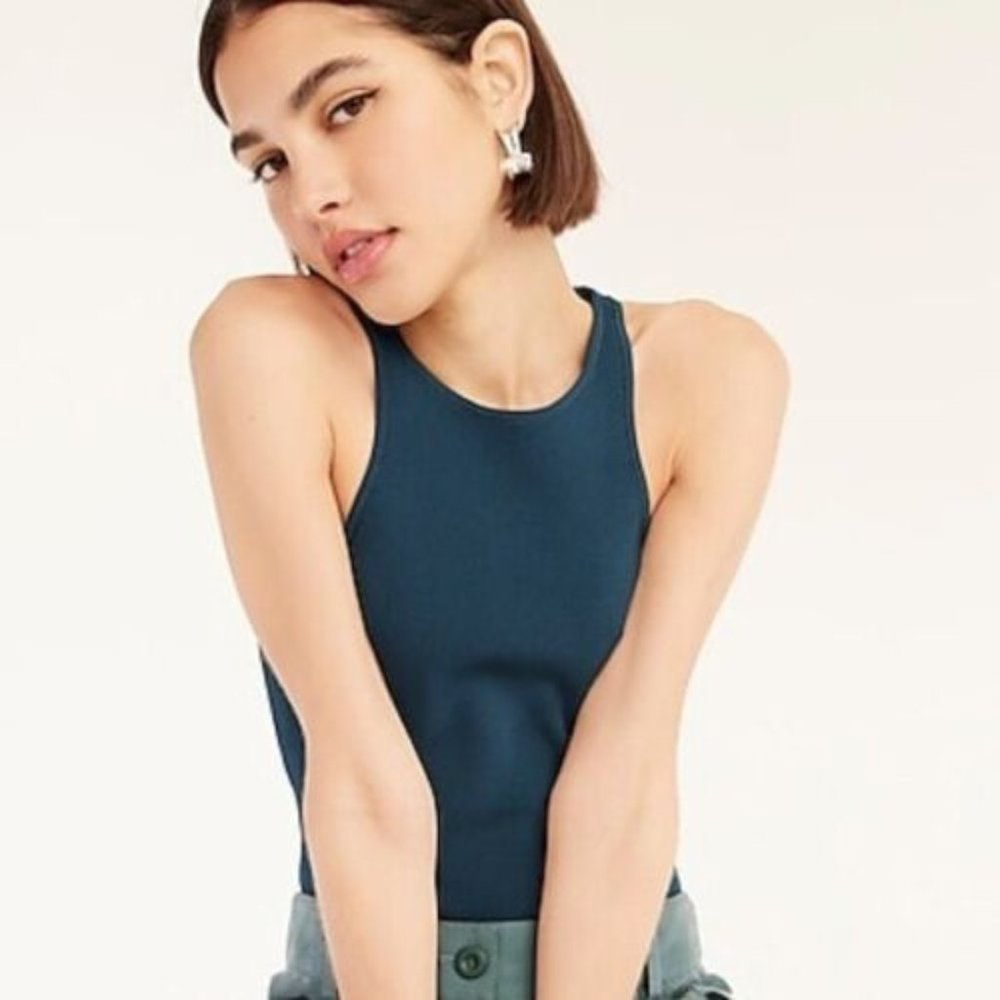 J. Crew | Super Sculpt Racerback Tank - Large